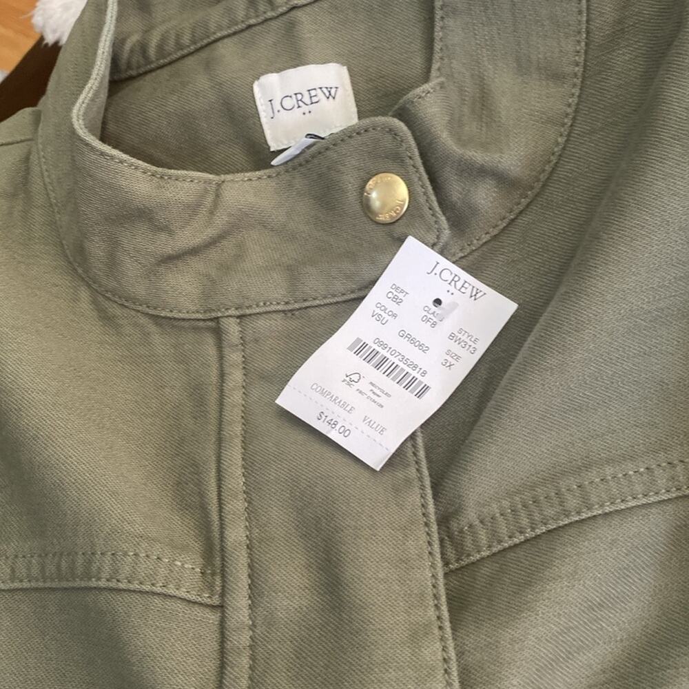 J. Crew Factory Vintage Surplus Utility jacket - Picture 10 of 12